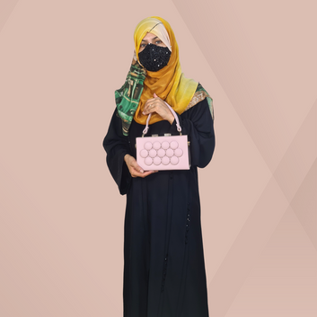 Embellished Box Clutch with Chain Strap