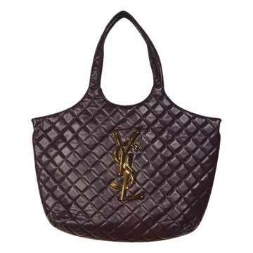 YSL Quilted Leather Maxi Shopper Bag