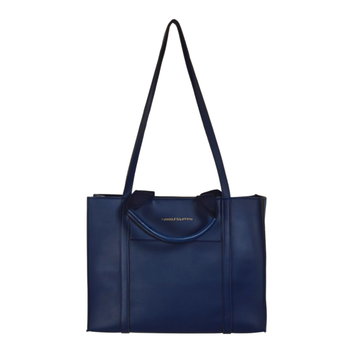 Classic Brown Structured Tote Bag with Dual Straps – Charles & Keith