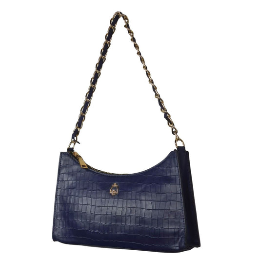 Stylish Crocodile Texture Cross Body Bag (Also usabale as Handbag) (D107)