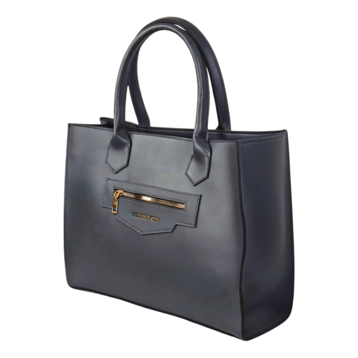 Elegant Maroon Structured Tote Bag