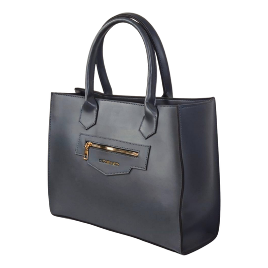 Elegant Maroon Structured Tote Bag