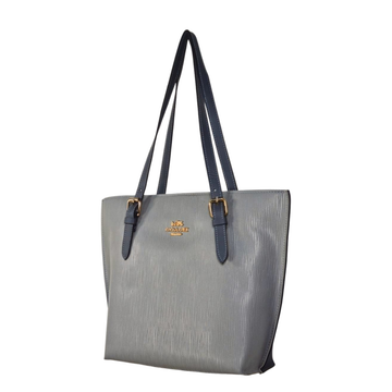 Coach Polished Red Tote Bag – Signature Series