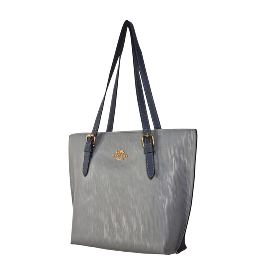 Coach Polished Red Tote Bag – Signature Series