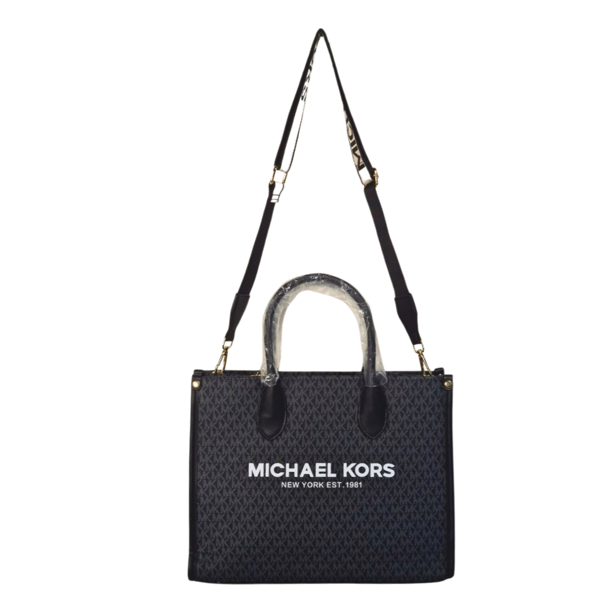 新品✨MICHAEL KORS EST.1981 ブラック トートバッグ Michael Kors est 1981 Large Tote Color Black | eBay