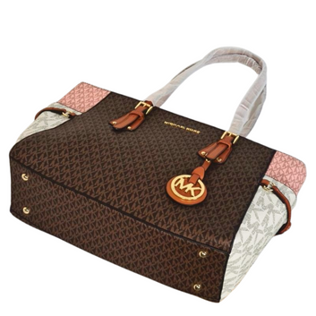 Michael Kors Color-Block Signature Tote