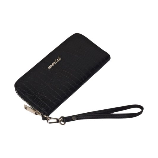 Urban Luxe Croc Clutch – Wrist Carry Edition
